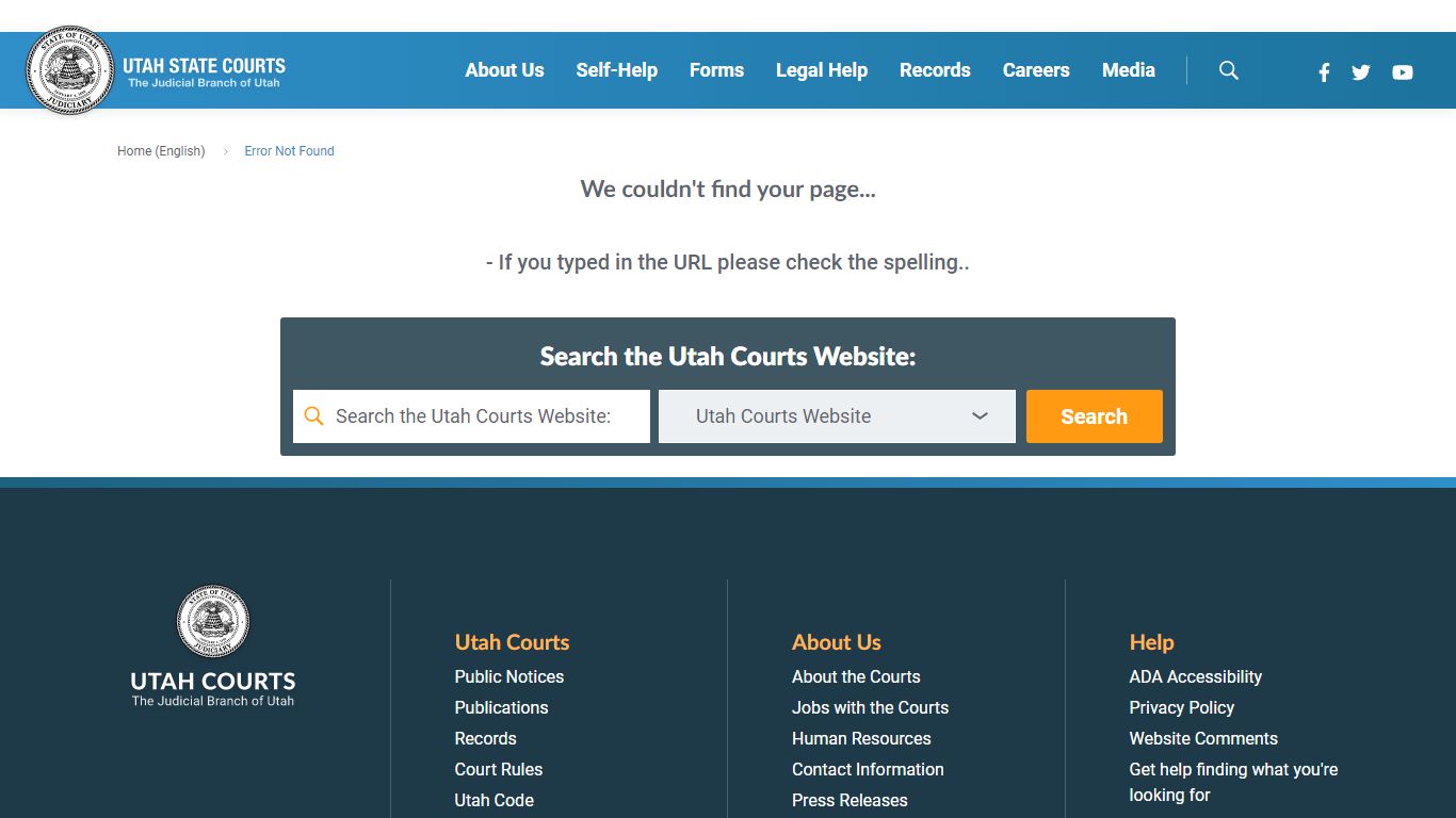 Utah Courts - Court Records